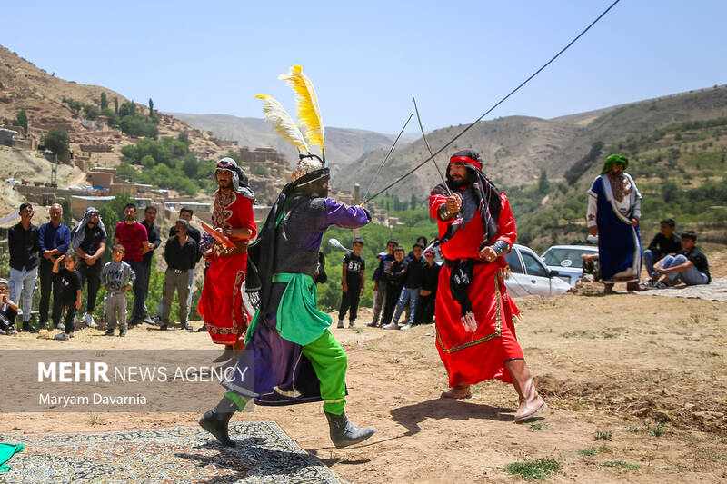 تاسوعای حسینی در روستای درصوفیان بجنورد