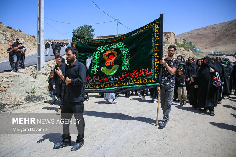 تاسوعای حسینی در روستای درصوفیان بجنورد