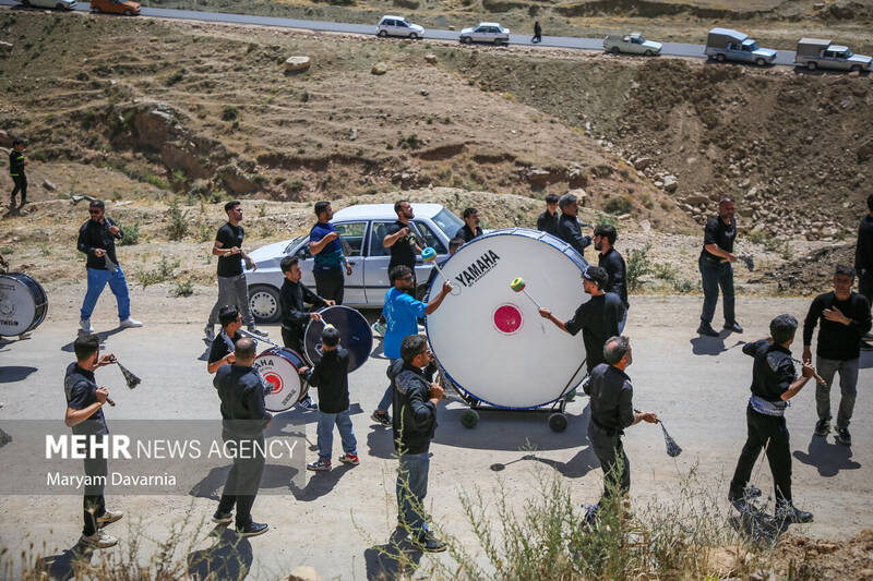 تاسوعای حسینی در روستای درصوفیان بجنورد