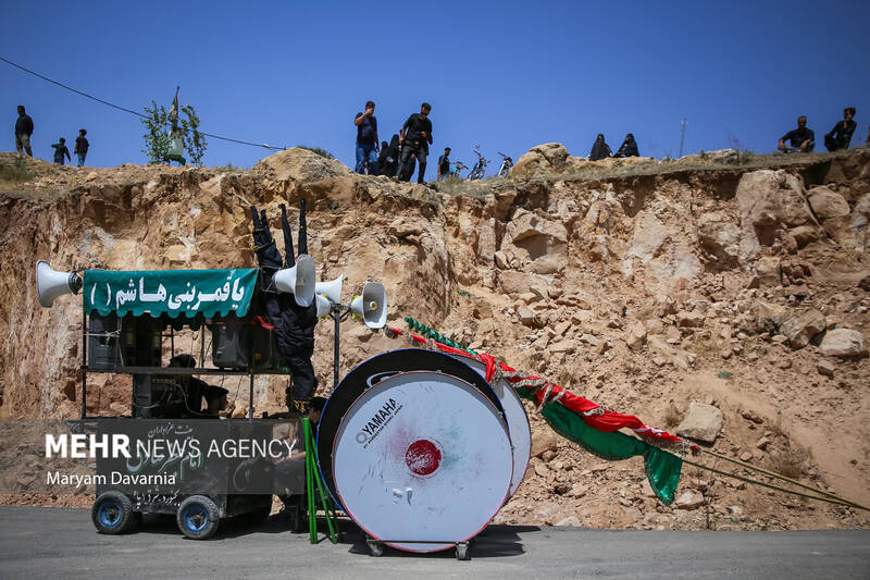 تاسوعای حسینی در روستای درصوفیان بجنورد