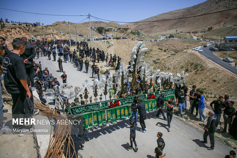 تاسوعای حسینی در روستای درصوفیان بجنورد
