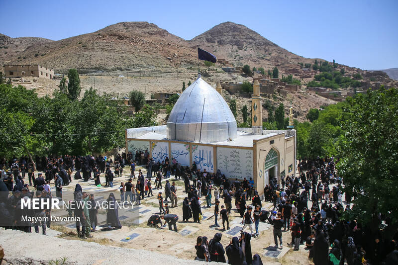 تاسوعای حسینی در روستای درصوفیان بجنورد