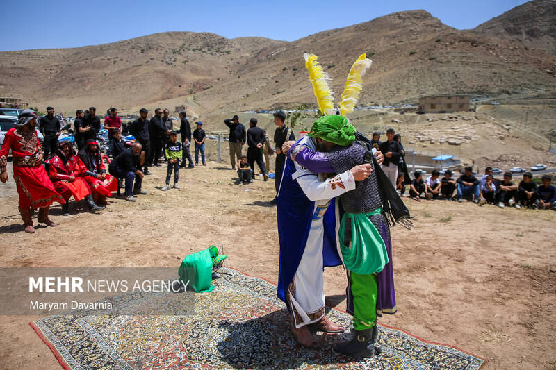 تاسوعای حسینی در روستای درصوفیان بجنورد