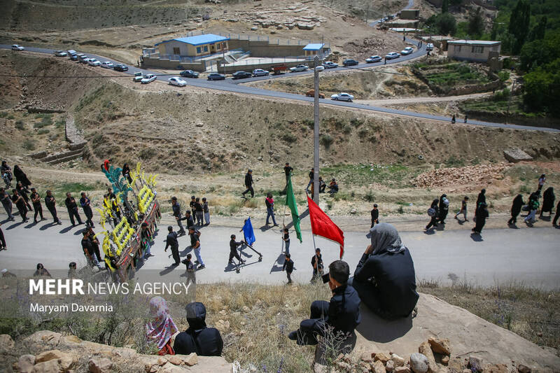 تاسوعای حسینی در روستای درصوفیان بجنورد
