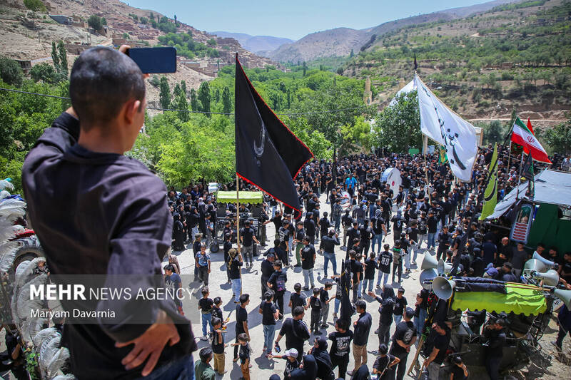 تاسوعای حسینی در روستای درصوفیان بجنورد