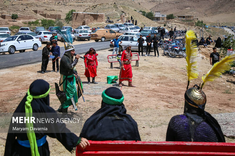 تاسوعای حسینی در روستای درصوفیان بجنورد