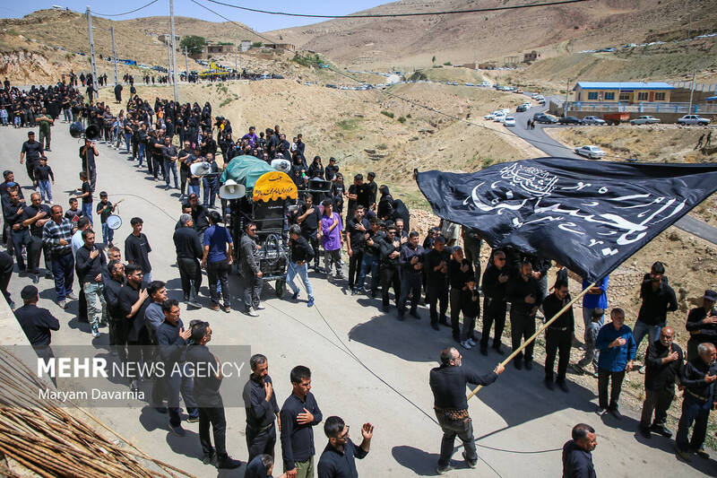 تاسوعای حسینی در روستای درصوفیان بجنورد