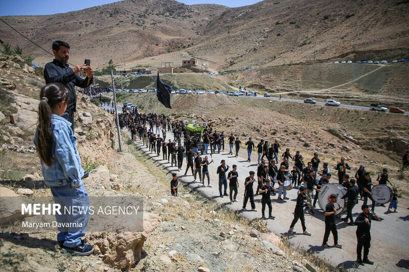 تاسوعای حسینی در روستای درصوفیان بجنورد