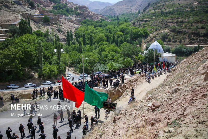 تاسوعای حسینی در روستای درصوفیان بجنورد