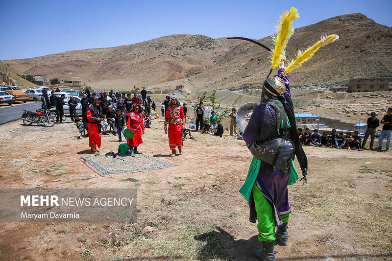 تاسوعای حسینی در روستای درصوفیان بجنورد