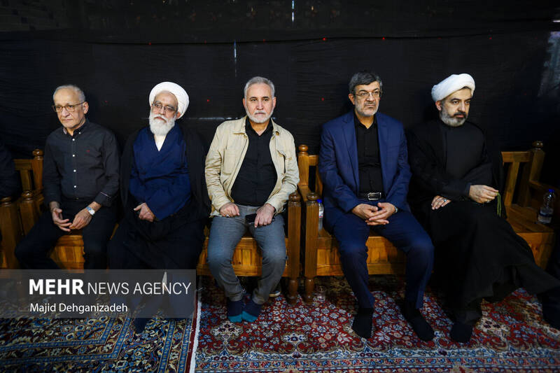 عزاداری تاسوعای حسینی در مسجد حظیره یزد