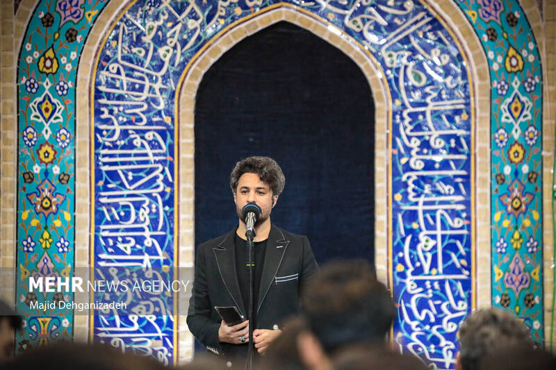 عزاداری تاسوعای حسینی در مسجد حظیره یزد