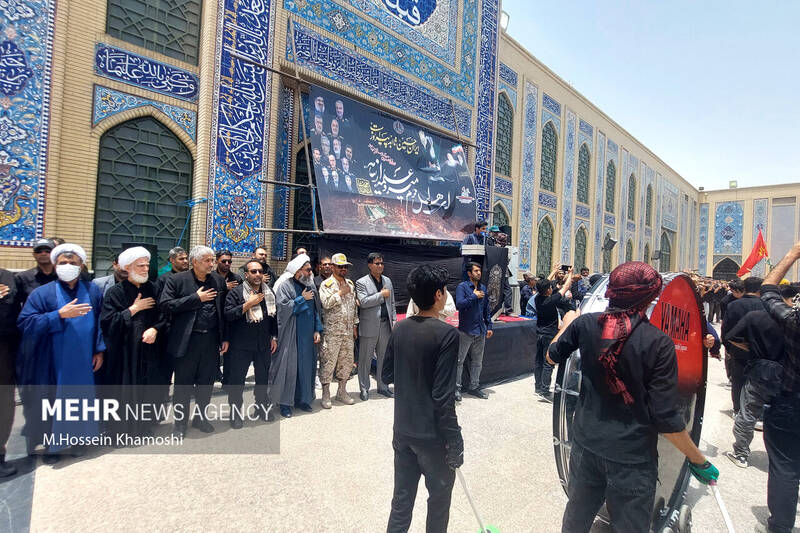 سوگ مردم زابل در عزاداری تاسوعای حسینی