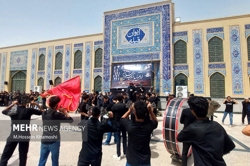 سوگ مردم زابل در عزاداری تاسوعای حسینی