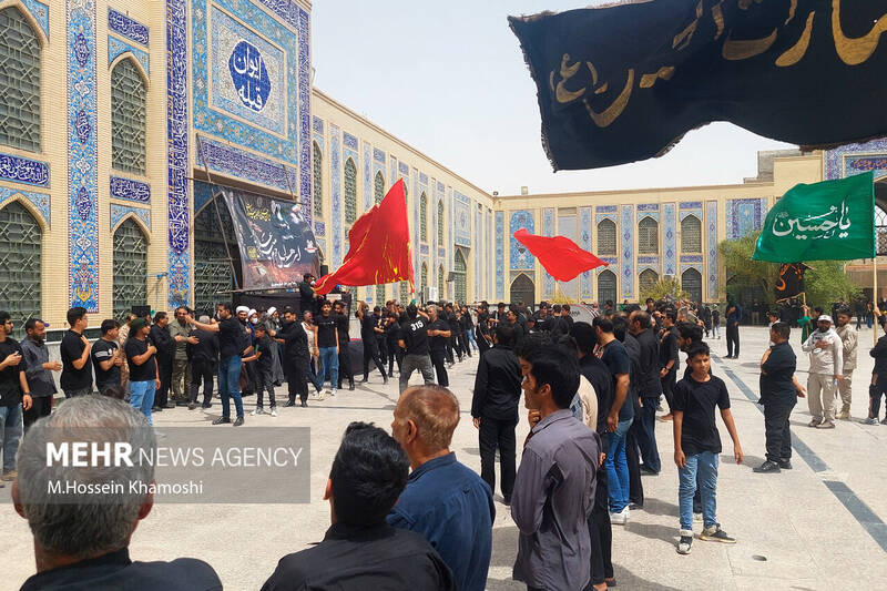 سوگ مردم زابل در عزاداری تاسوعای حسینی