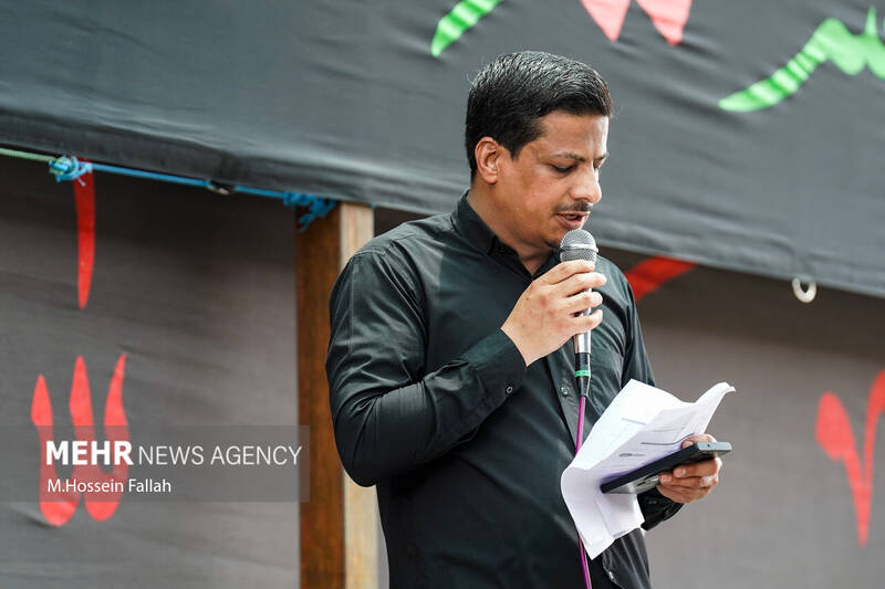 عزاداری تاسوعای حسینی در ایرانشهر