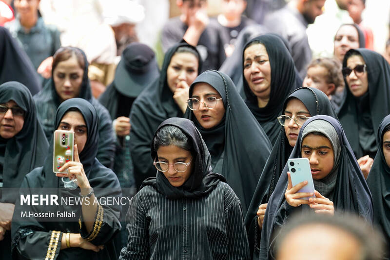 عزاداری تاسوعای حسینی در ایرانشهر