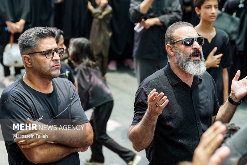 عزاداری تاسوعای حسینی در ایرانشهر