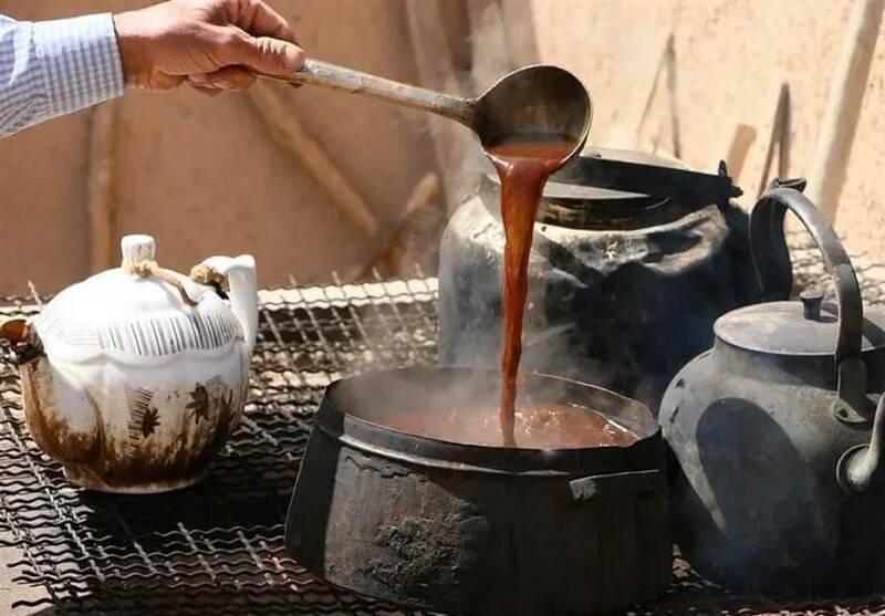 قهوه،يزدي،يزد،ارادت،نوشيدني،عزاداري،محرم،عزاداران