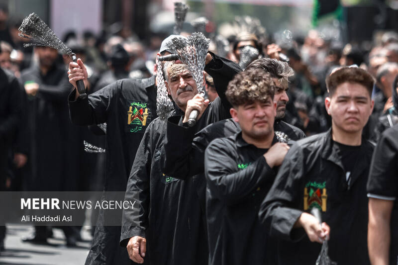 تاسوعای حسینی(ع) در هیئت کربلایی های مقیم تهران