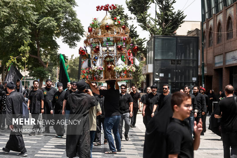 تاسوعای حسینی(ع) در هیئت کربلایی های مقیم تهران