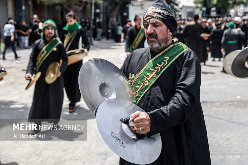 تاسوعای حسینی(ع) در هیئت کربلایی های مقیم تهران