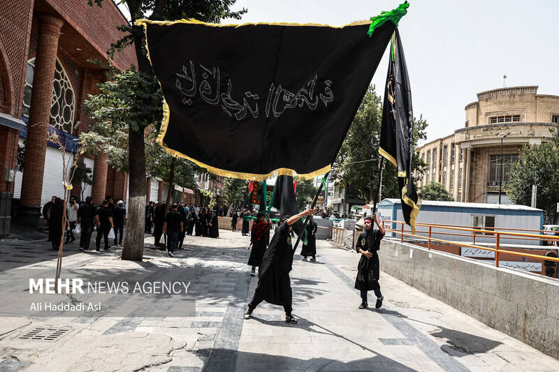 تاسوعای حسینی(ع) در هیئت کربلایی های مقیم تهران