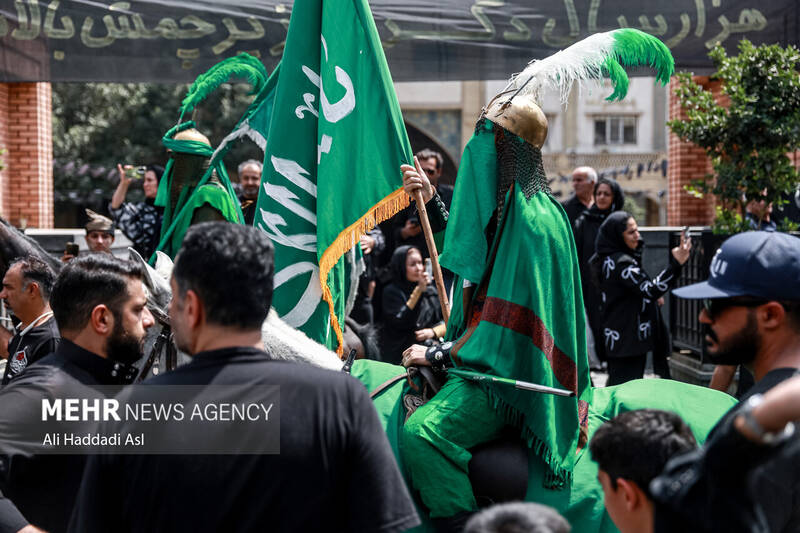 تاسوعای حسینی(ع) در هیئت کربلایی های مقیم تهران