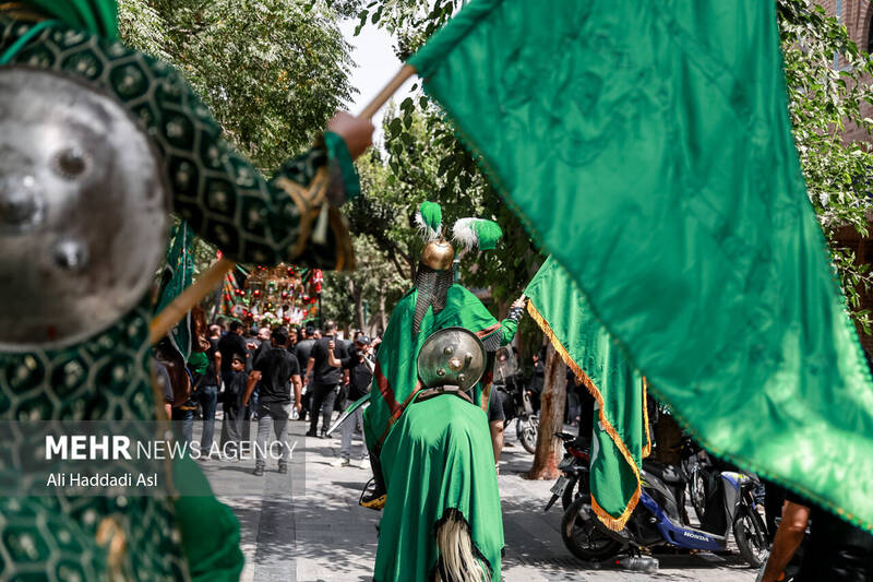 تاسوعای حسینی(ع) در هیئت کربلایی های مقیم تهران