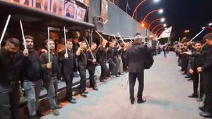 برگزاری مراسم شاه حسین گویان در سردرود