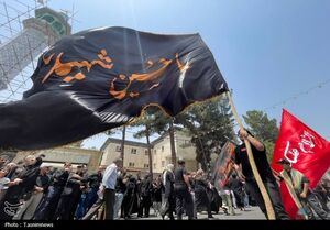 شهرستانهای غرب استان تهران سوگوار دلدادگان کربلا + تصاویر