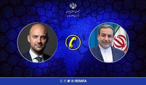 رایزنی وزیران امور خارجه ایران و فرانسه