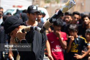 برگزاری عزاداری عاشورای حسینی در شهر زاهدان