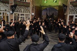 عاشورای حسینی در بازار تبریز