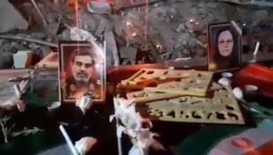 فیلم/ شام غریبان مردم شرق تهران در محل حمله رژیم صهیونیستی