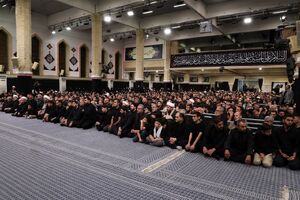مراسم شام غریبان حسینی در حسینیه امام خمینی (ره)