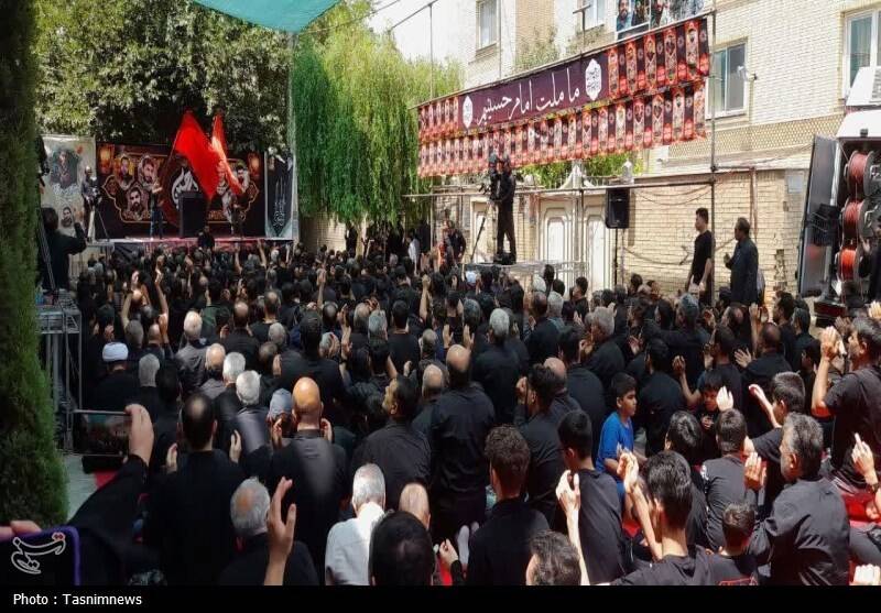 شهرستانهای غرب استان تهران سوگوار دلدادگان کربلا+تصاویر