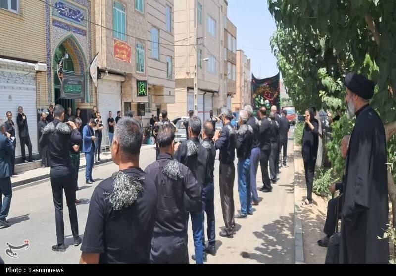 شهرستانهای غرب استان تهران سوگوار دلدادگان کربلا+تصاویر