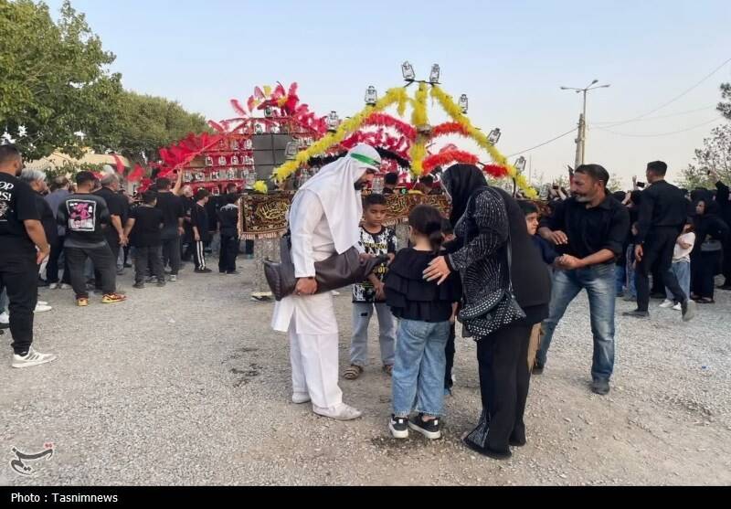 شهرستانهای غرب استان تهران سوگوار دلدادگان کربلا+تصاویر