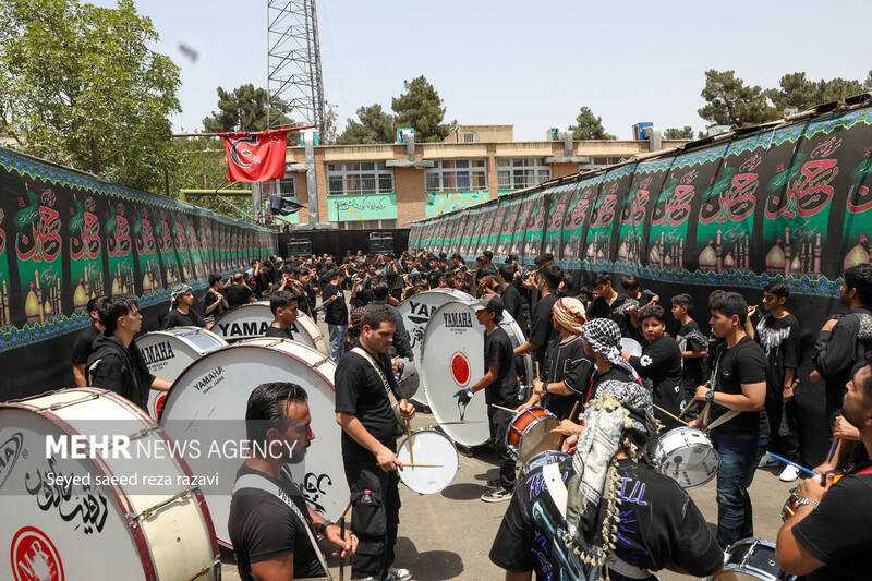 تهران در ماتم حسین(ع): شهری که امروز نفس‌هایش بوی کربلا می‌دهد