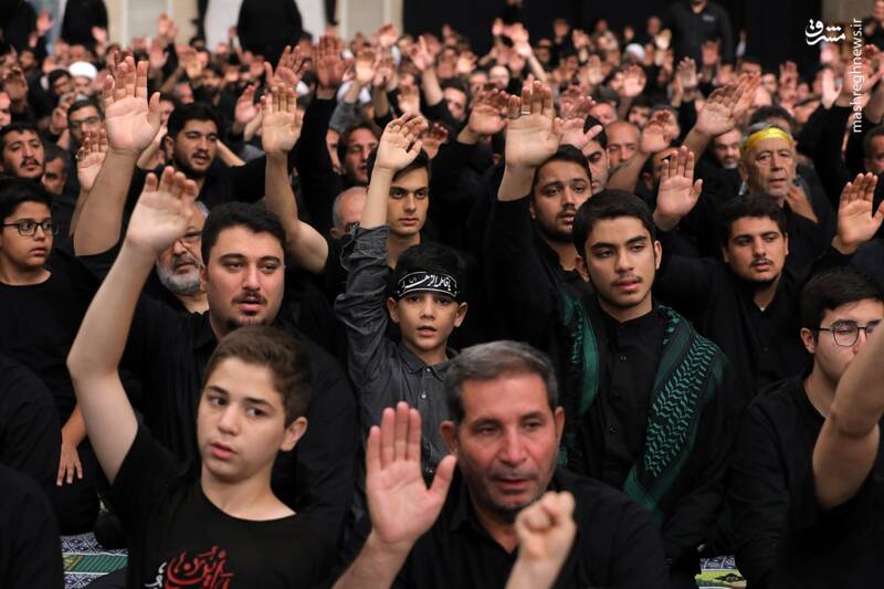 مراسم شام غریبان حسینی در حسینیه امام خمینی(ره)