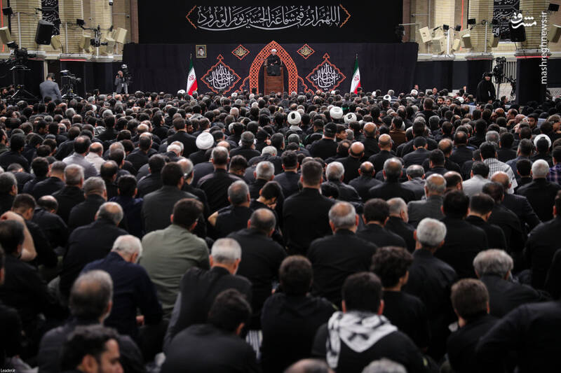 مراسم شام غریبان حسینی در حسینیه امام خمینی(ره)