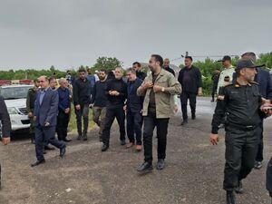 حضور رئیسجمهور در مراسم ترحیم ابوالشهید حاج حافظ کوچکینژاد