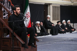فیلم/ نوحه‌خوانی مهدی رسولی در حسینیه امام خمینی(ره)