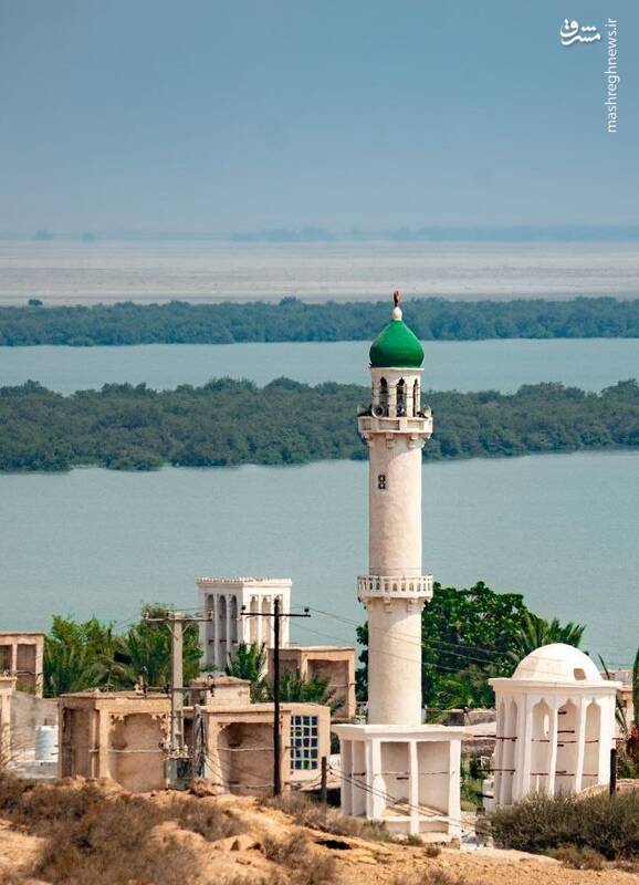 تصویری از بافت تاریخی بندر لافت 2