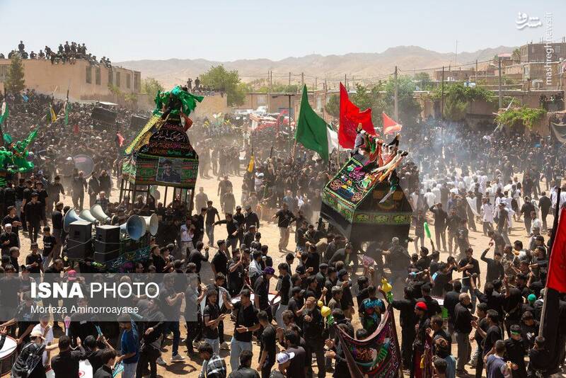 عاشورای حسینی در روستای تاریخی «برزنون» - نیشابور