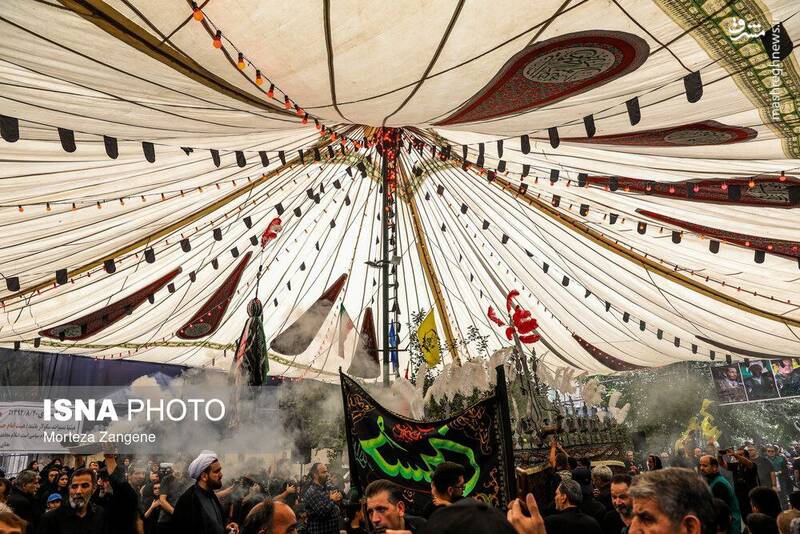 مراسم عاشورای حسینی - ده‌ونک تهران