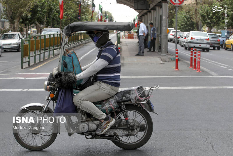 عکس/ گرد و غبار در تهران
