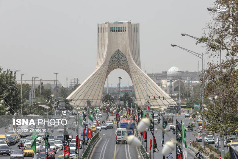 عکس / گرد و غبار در تهران
