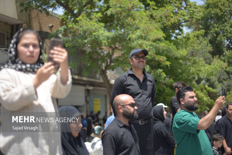 کاروان نمادین طایفه بنی اسد در همدان